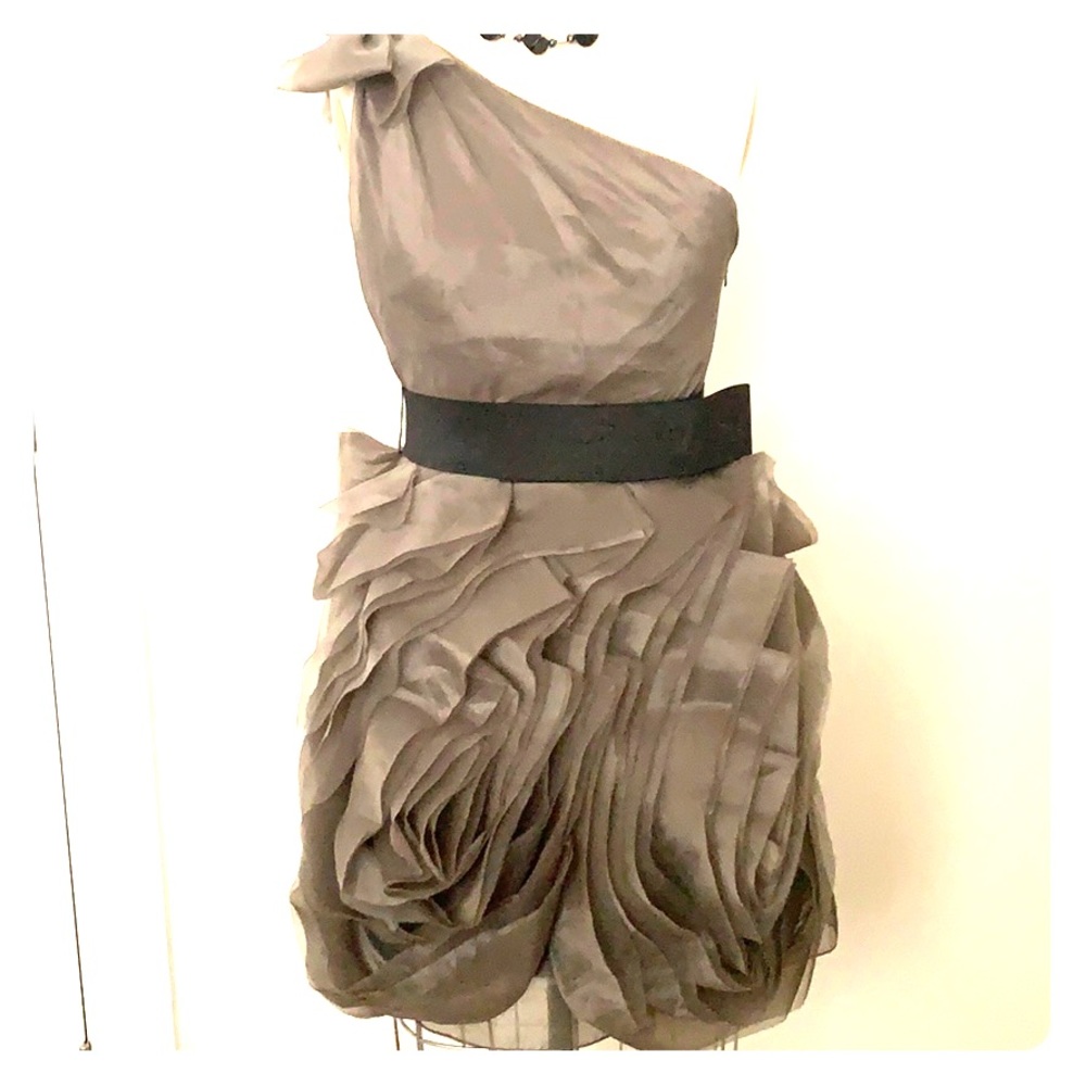 Vera Wang organza cocktail dress